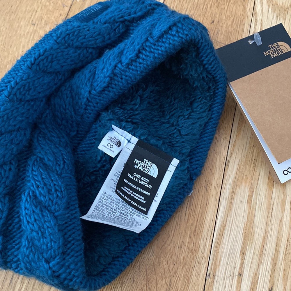 The North Face Womens OH Mega Headband Midnight Petrol One size.Made Indonesia - Picture 6 of 6